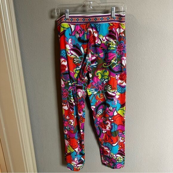 Trina Turk | Size Small | printed swim suit coverup pants - Picture 3 of 8